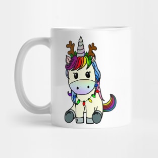 Christmas Unicorn Mug